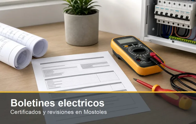 Boletines electricos en Mostoles